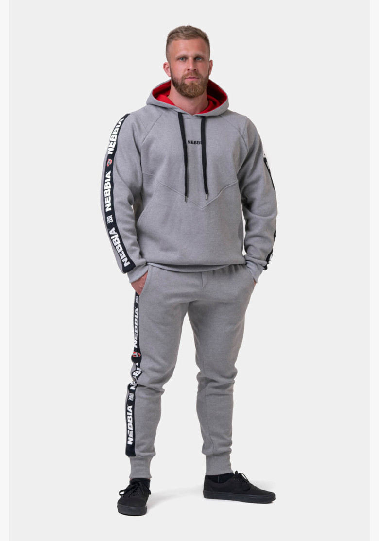 NEBBIA Unlock the Champion hoodie grey NEBBIA Unlock the Champion hoodie grey