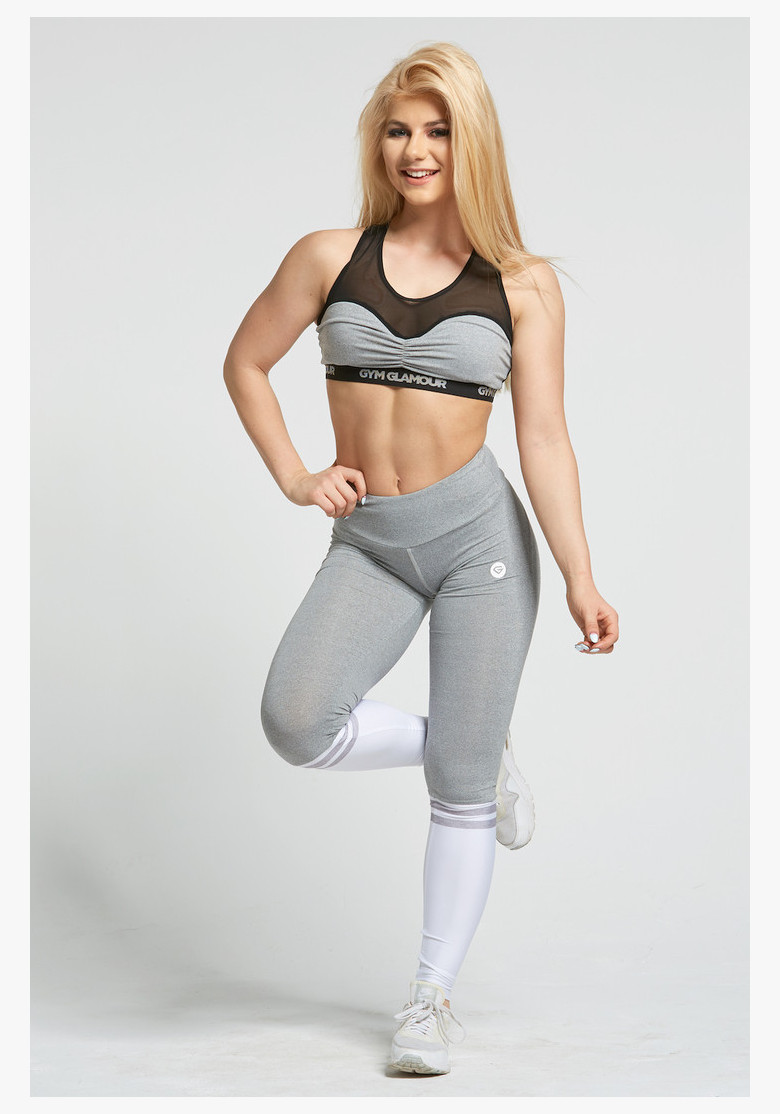 Grey and White Socks - Gym Glamour Grey and White Socks - Gym Glamour