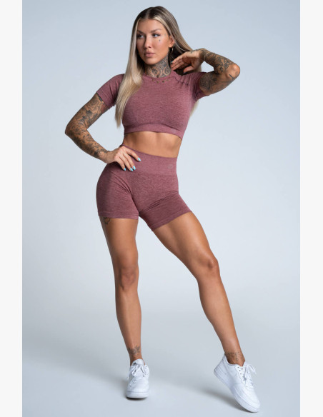 Shorts Gym Glamour Rose Taupe