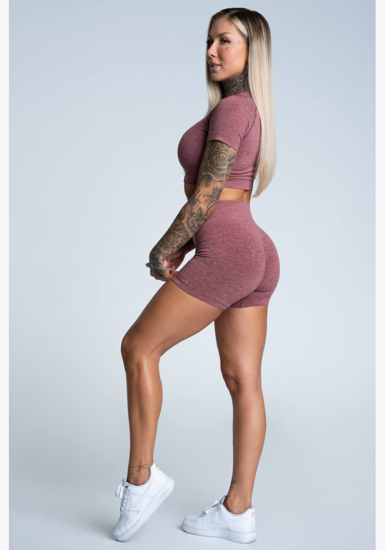 Shorts Gym Glamour Rose Taupe