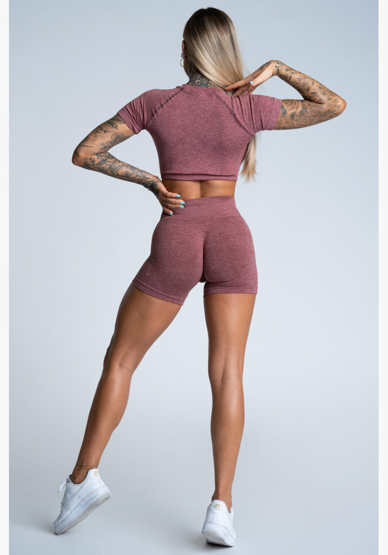 Shorts Gym Glamour Rose Taupe