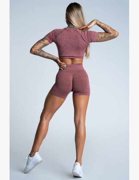 Shorts Gym Glamour Rose Taupe