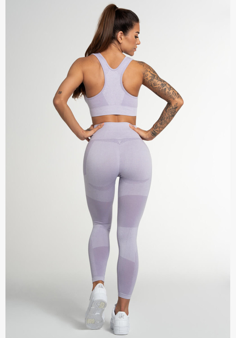 Gym Glamour Fusion Lavender Leggings Gym Glamour Fusion Lavender Leggings