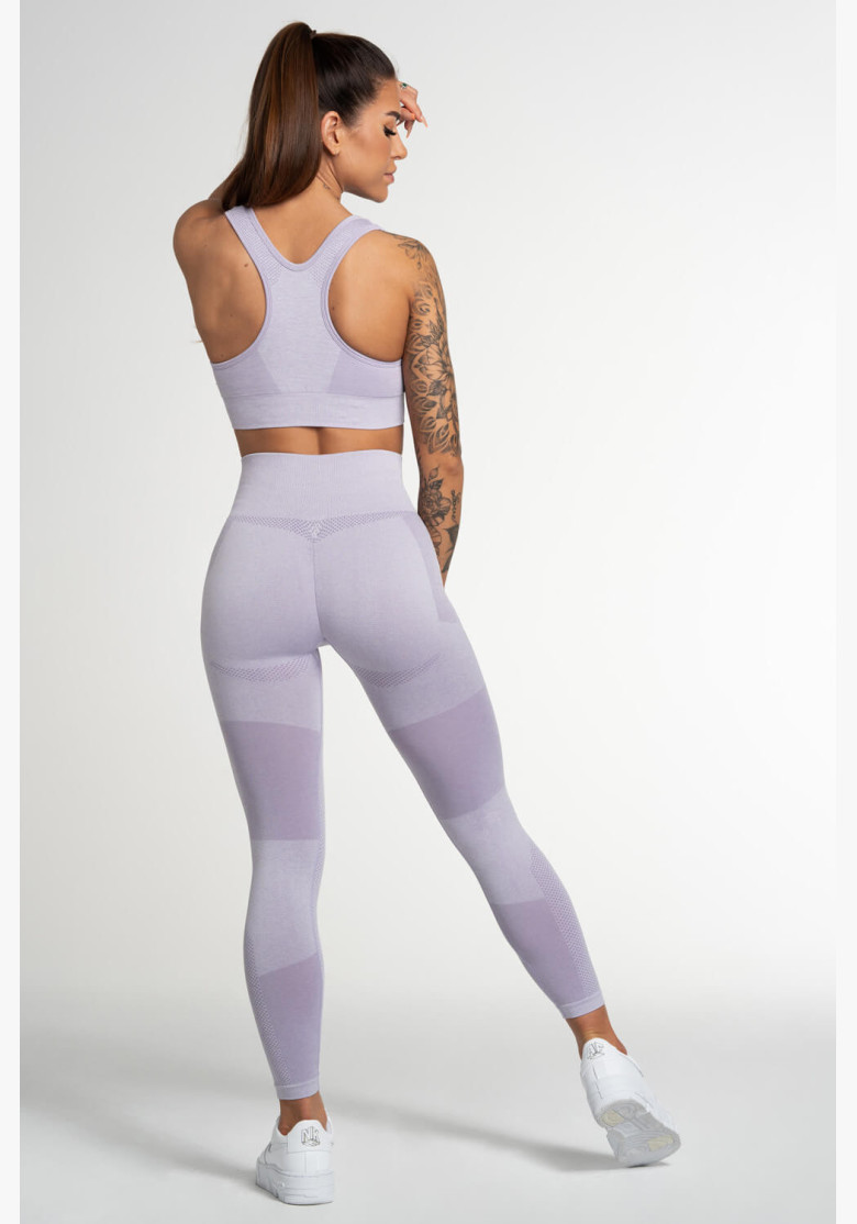 Gym Glamour Fusion Lavender Leggings Gym Glamour Fusion Lavender Leggings