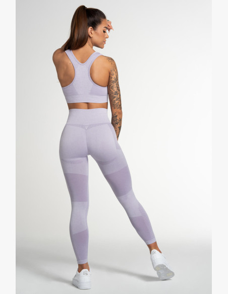 Gym Glamour Fusion Lavender Leggings
