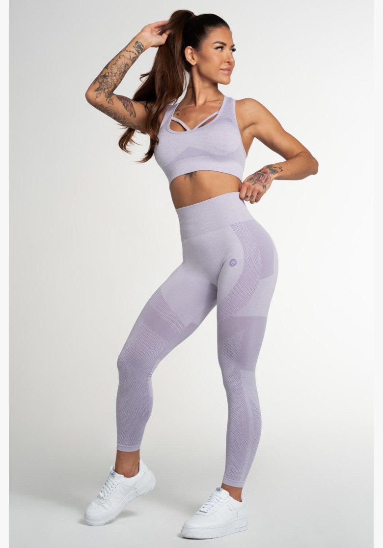 Gym Glamour Fusion Lavender Leggings Gym Glamour Fusion Lavender Leggings