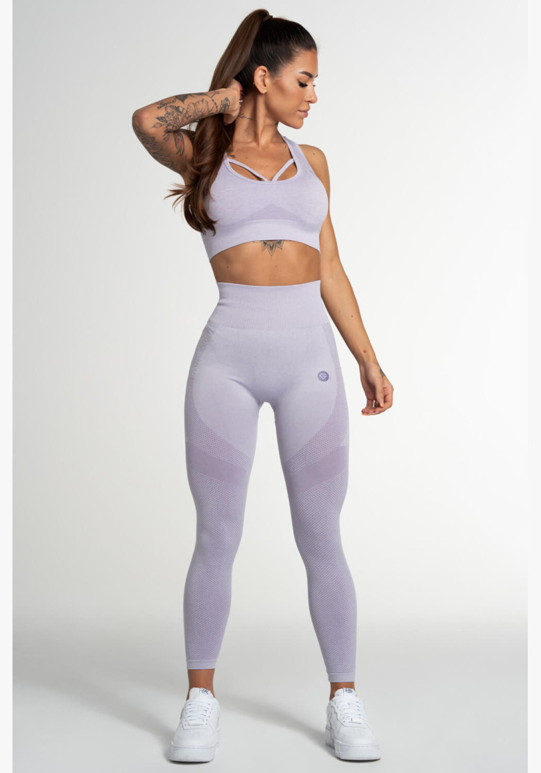 Gym Glamour Fusion Lavender Leggings Gym Glamour Fusion Lavender Leggings
