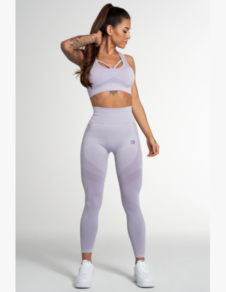 Gym Glamour Fusion Lavender Leggings