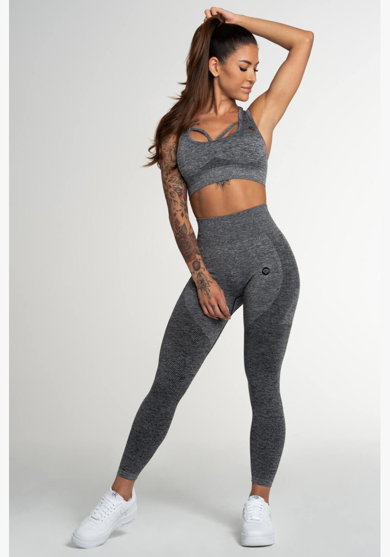 Legíny Gym Glamour Fusion Dark Grey