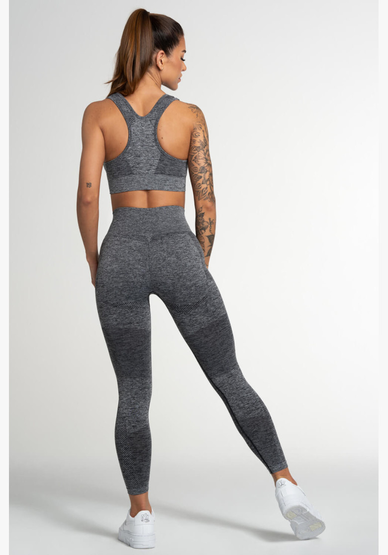 Gym Glamour Fusion Dark Grey Leggings Gym Glamour Fusion Dark Grey Leggings