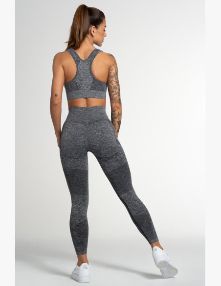 Gym Glamour Fusion Dark Grey Leggings