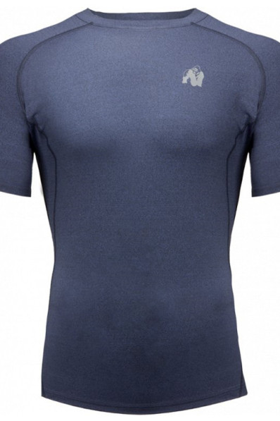 LEWIS T-SHIRT NAVY BLUE - Gorilla Wear