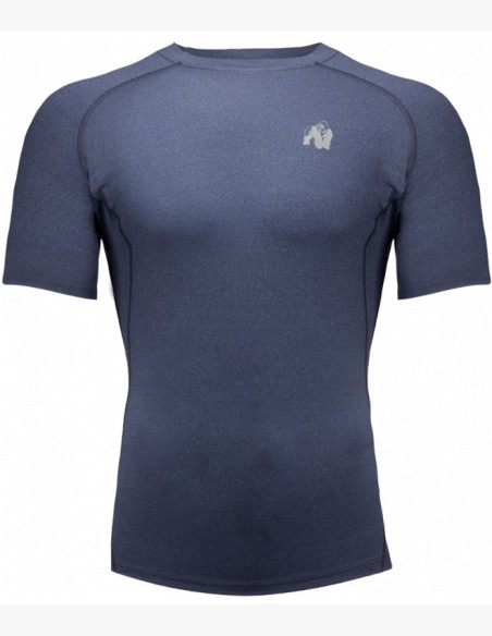 LEWIS T-SHIRT NAVY BLUE - Gorilla Wear