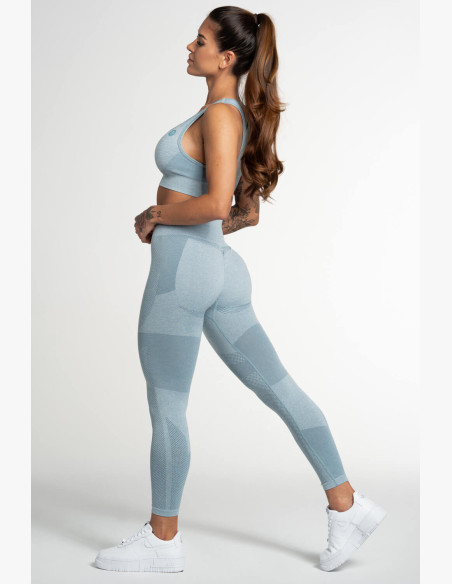 Gym Glamour Fusion Blue Leggings