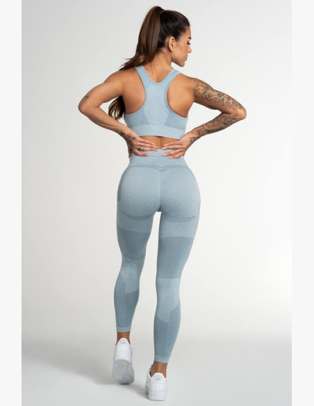 Gym Glamour Fusion Blue Leggings