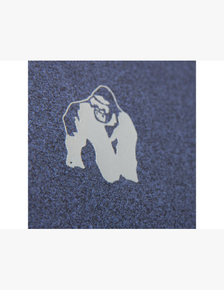 LEWIS T-SHIRT NAVY BLUE - Gorilla Wear
