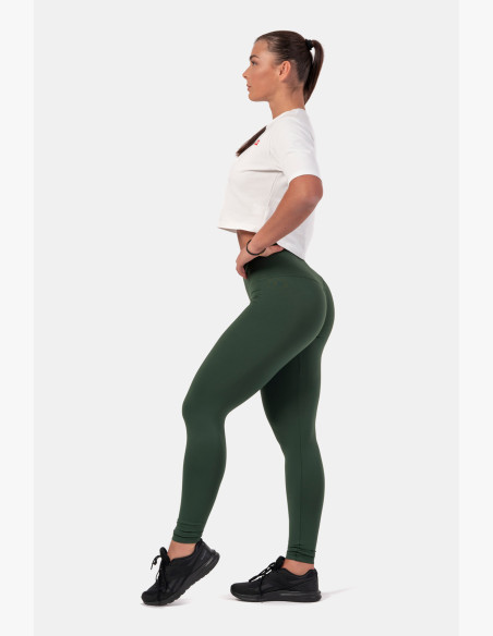 NEBBIA Minimalist Logo NEBBIA Crop T-shirt white