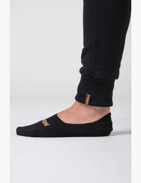 NEBBIA INTENSE no-show socks black