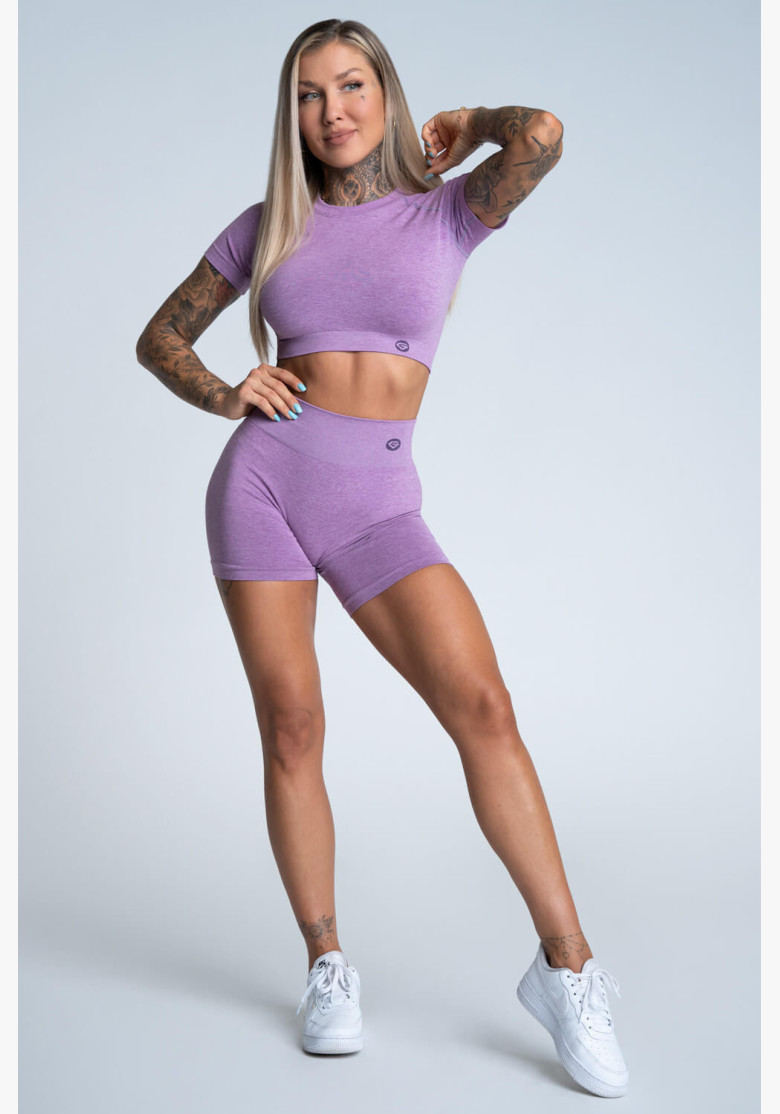 Kraťasky Gym Glamour Lilac