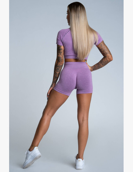 Shorts Gym Glamour Lilac