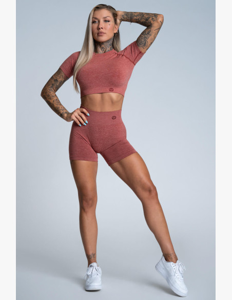 Shorts Gym Glamour Cherry