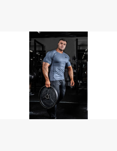 LEWIS T-SHIRT LIGHT BLUE - Gorilla Wear