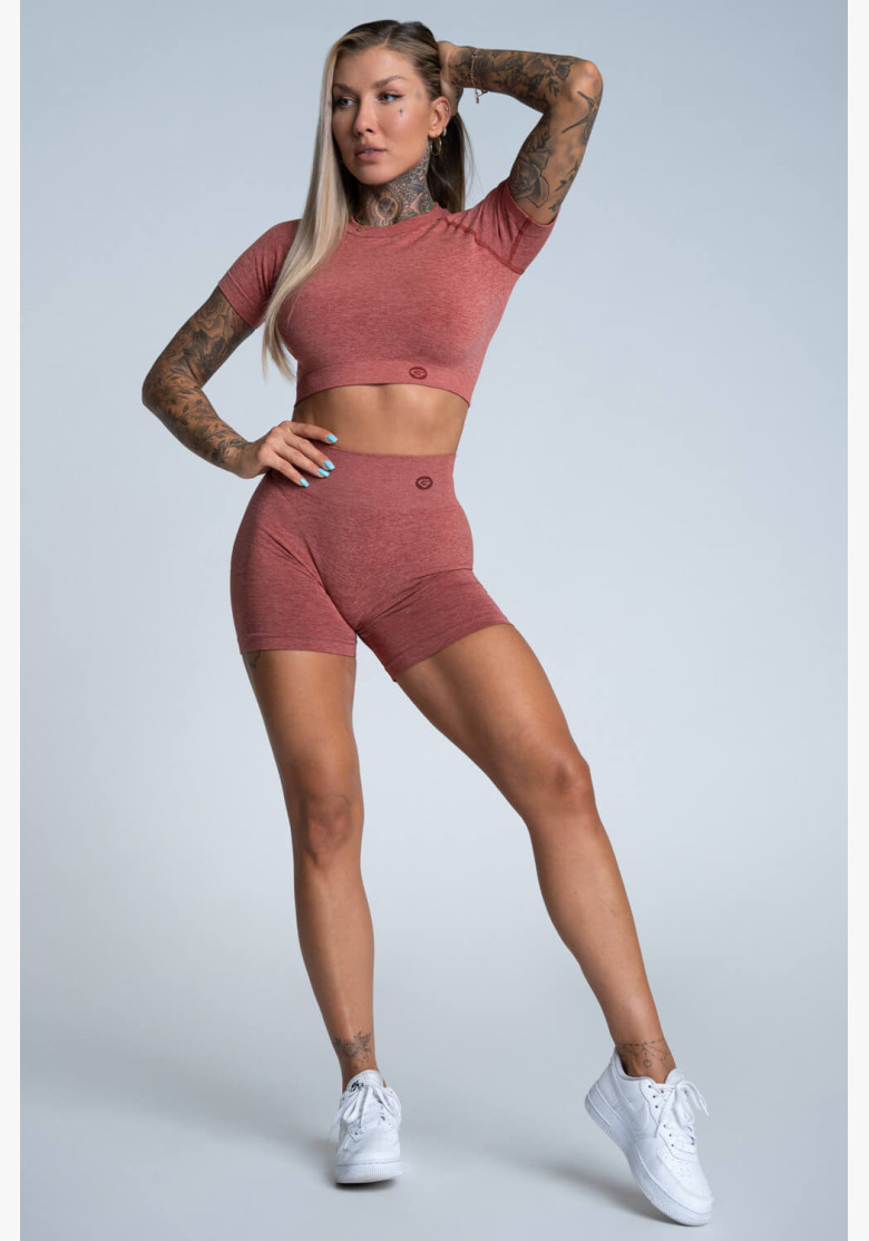 Shorts Gym Glamour Cherry