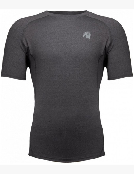 LEWIS T-SHIRT DARK GRAY - Gorilla Wear