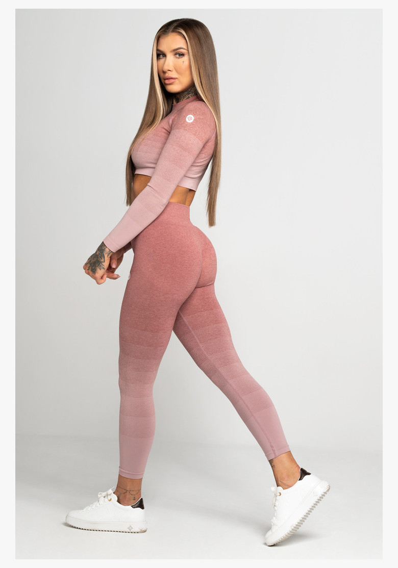 Gym Glamour Seamless Leggings Taupe...