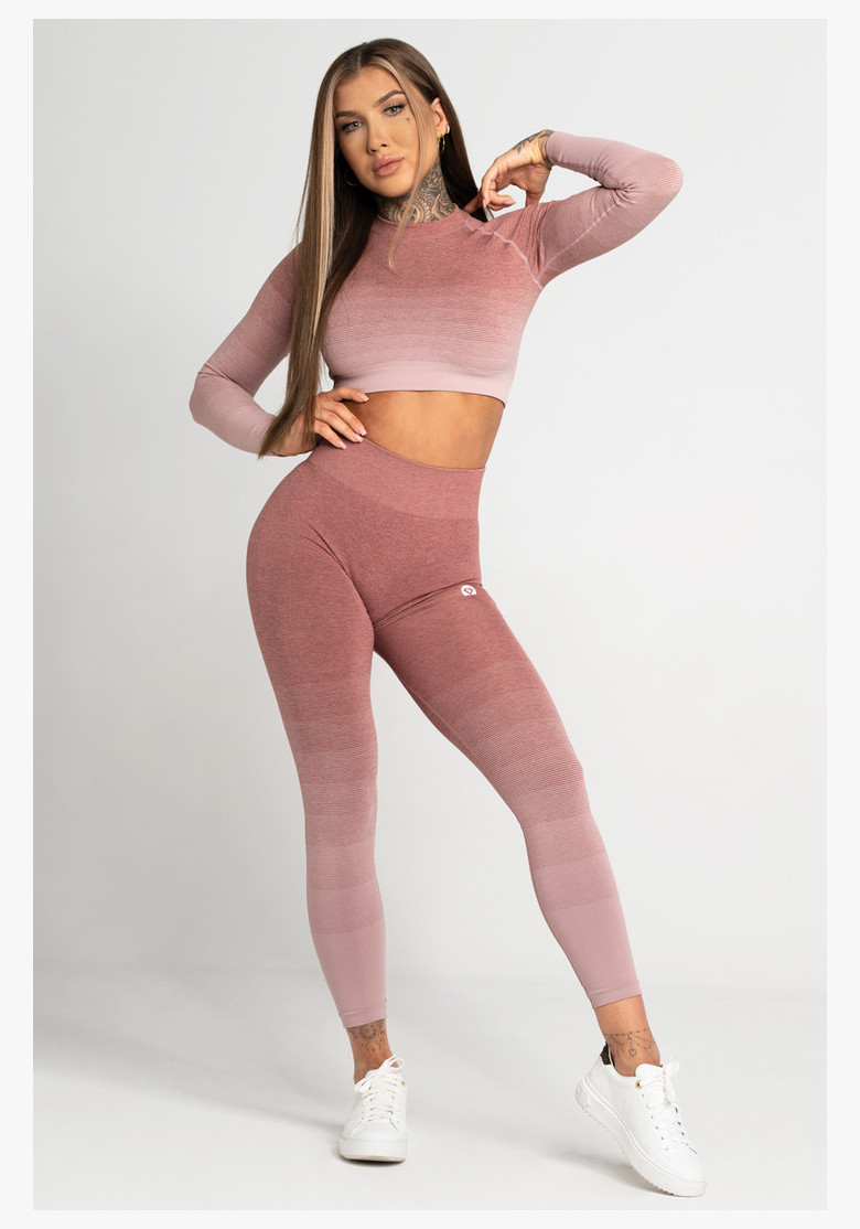 Gym Glamour Seamless Leggings Taupe...