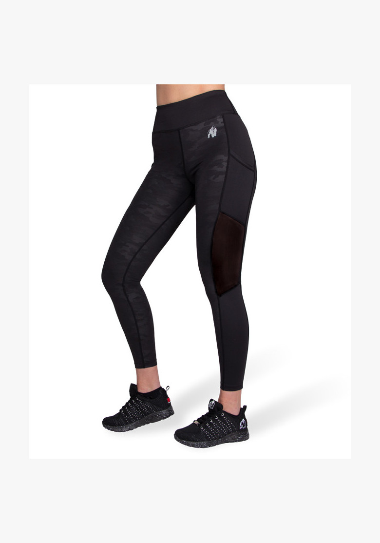 Leggings Savannah Mesh Tights Black Camo Gorilla Wear