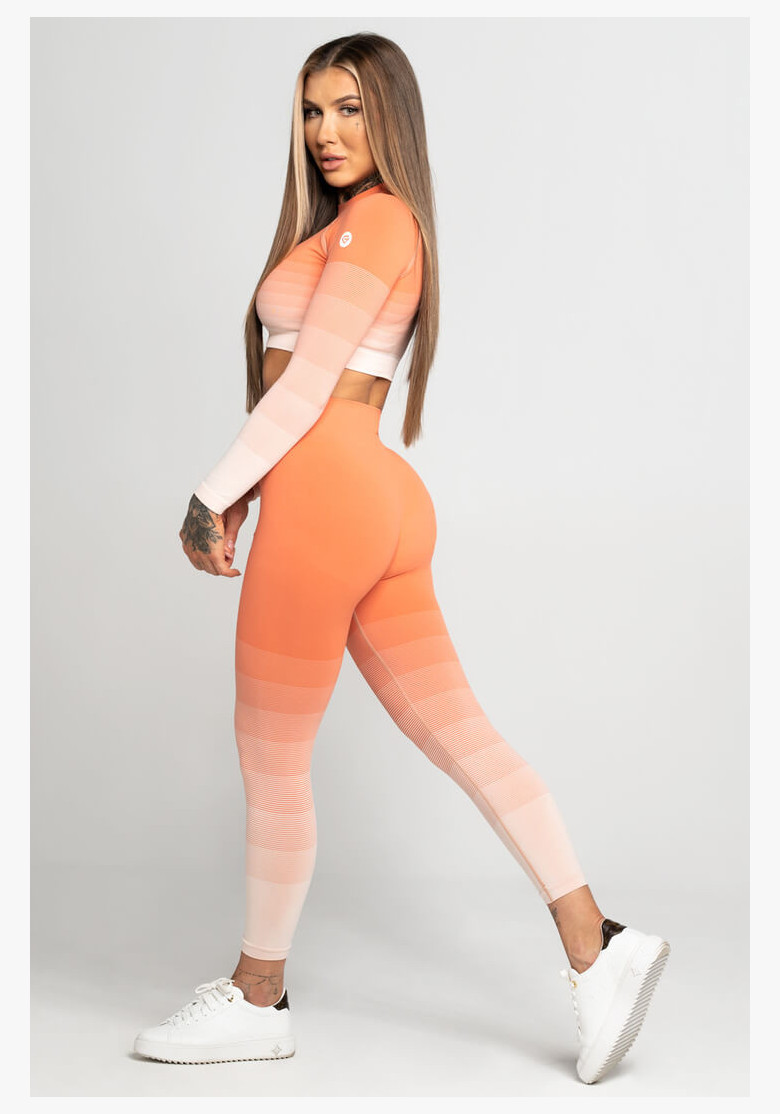 Gym Glamour Seamless Leggings Coral...