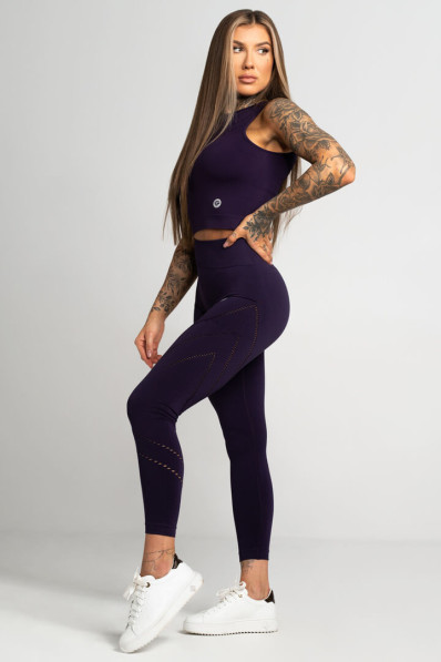Legíny Gym Glamour Asymetrické Mysterioso