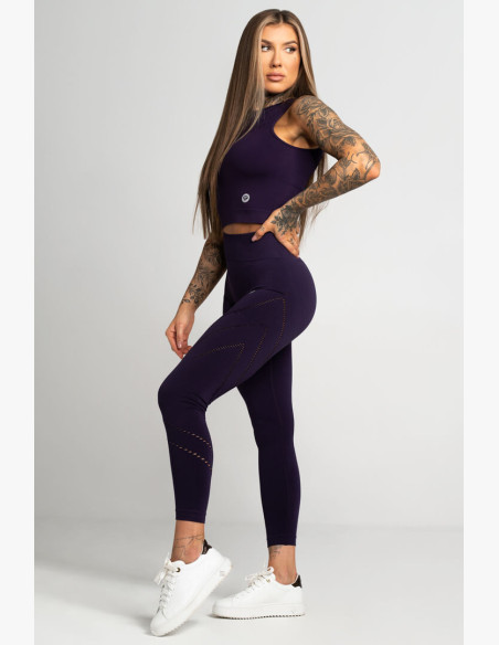 Leggings Gym Glamour Asymmetrical Mysterioso