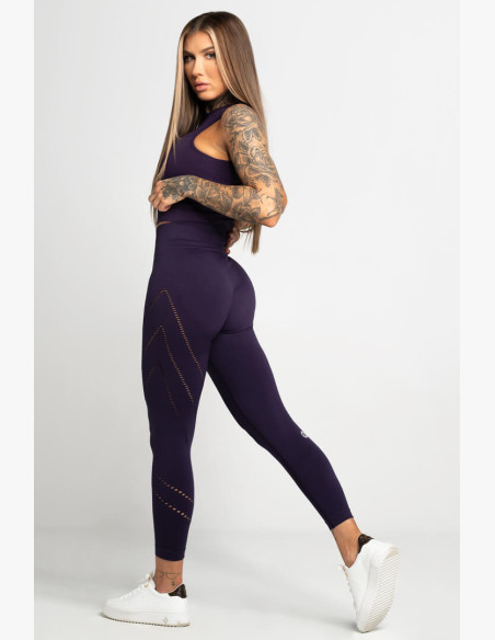 Leggings Gym Glamour Asymmetrical Mysterioso