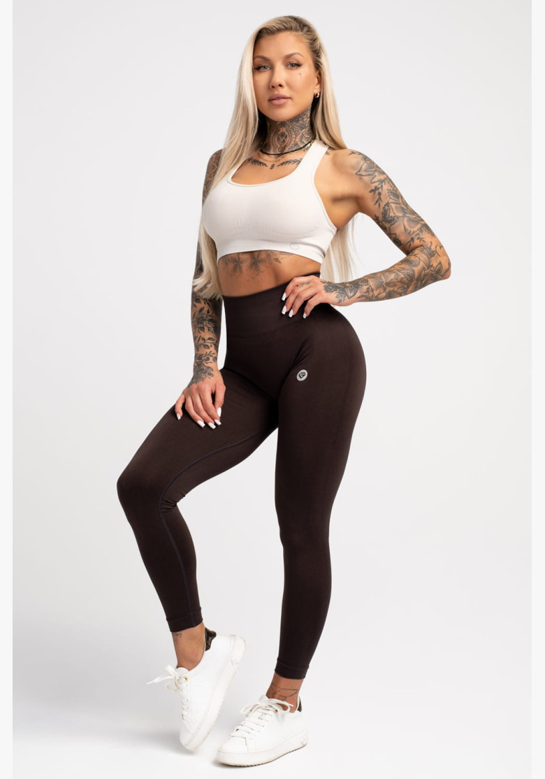 Legíny Gym Glamour Flexible Brownie