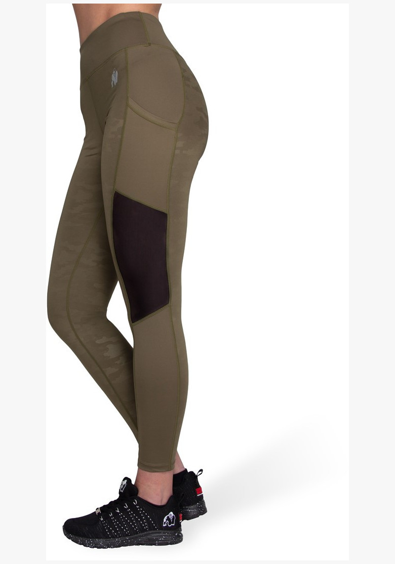 Savannah Mesh Tights Army Green...