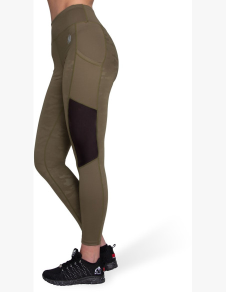 Savannah Mesh Tights Army Green Gorilla Wear