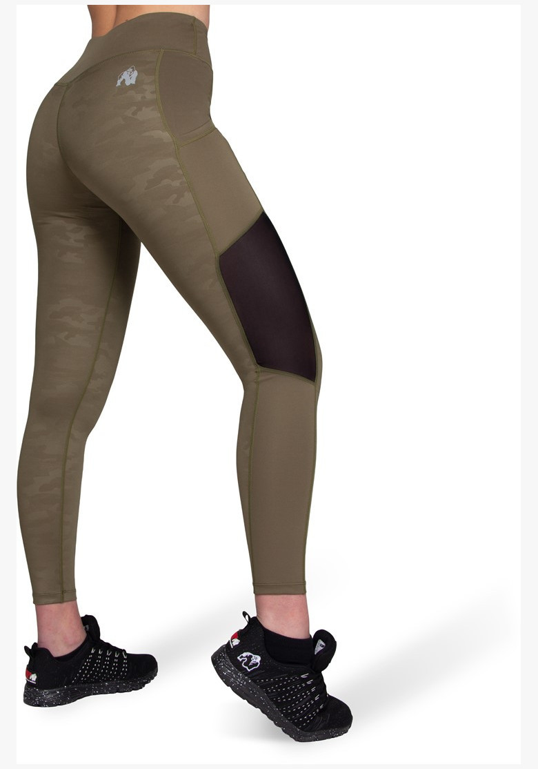 Savannah Mesh Tights Army Green...