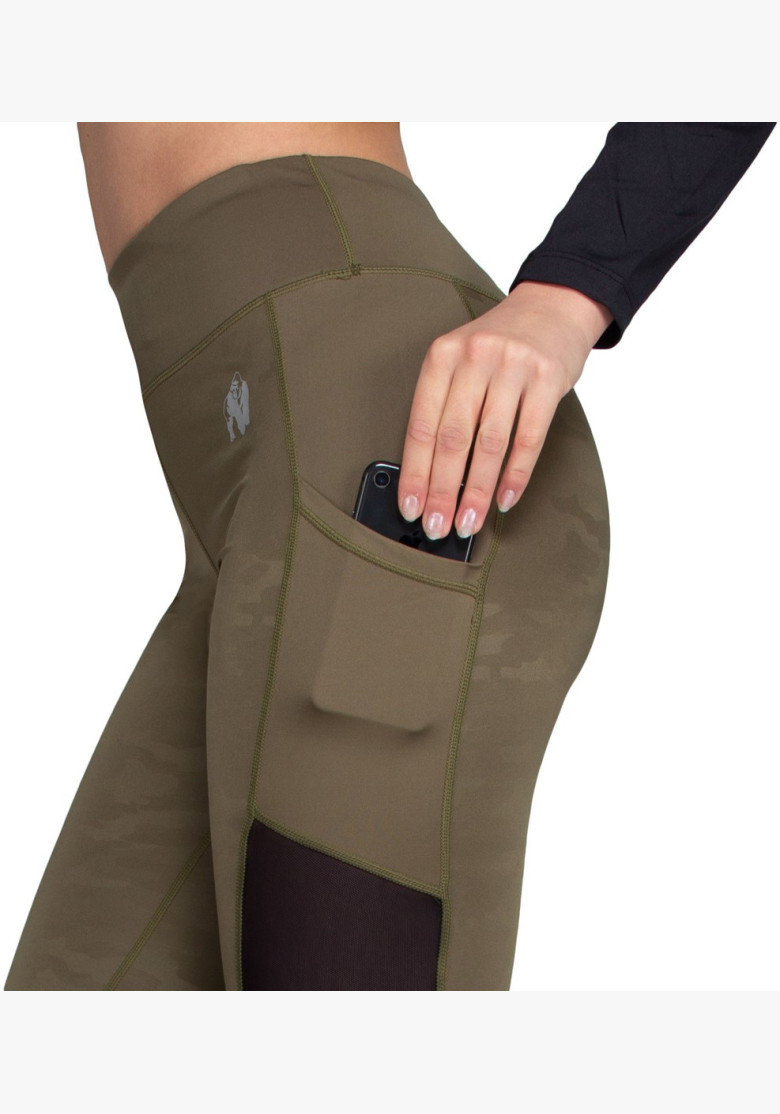Savannah Mesh Tights Army Green...
