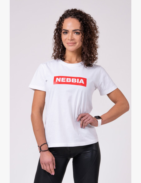 NEBBIA Women's T-shirt BASIC white