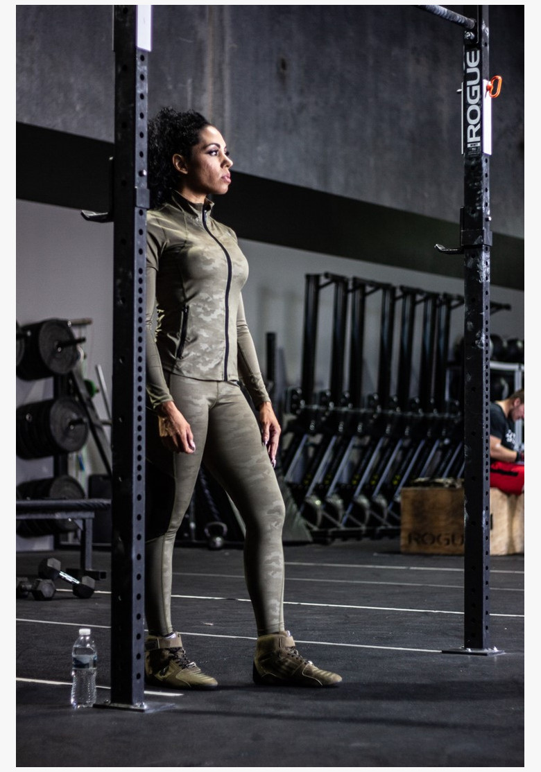 Savannah Mesh Tights Army Green...