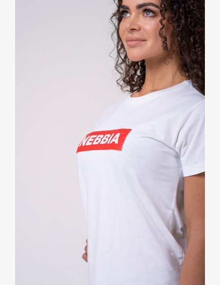 NEBBIA Women's T-shirt BASIC white
