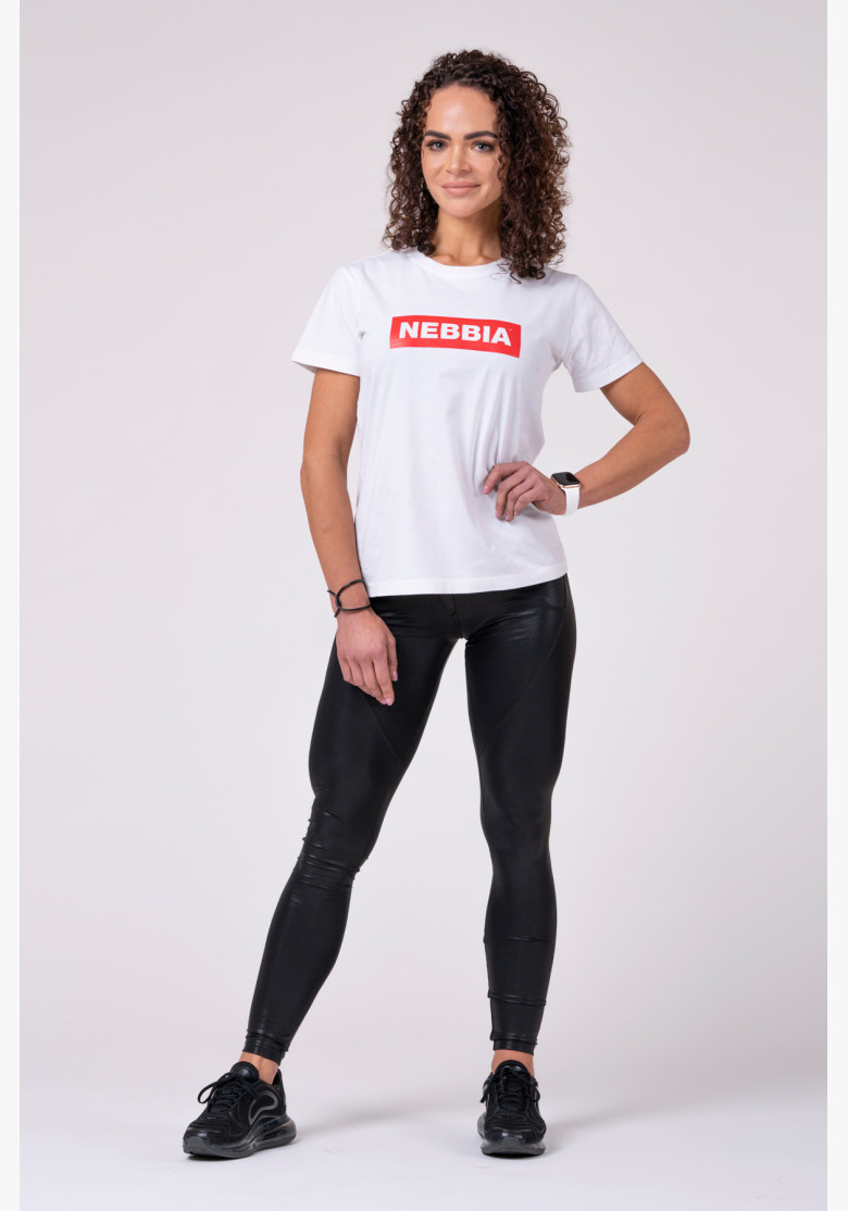 NEBBIA Women's T-shirt BASIC white