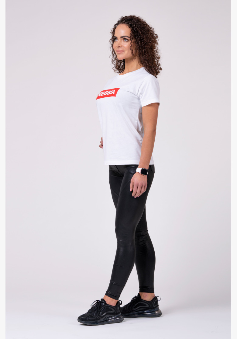 NEBBIA Women's T-shirt BASIC white