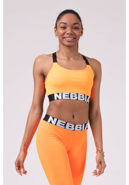 NEBBIA Lift Hero Sports mini top orange