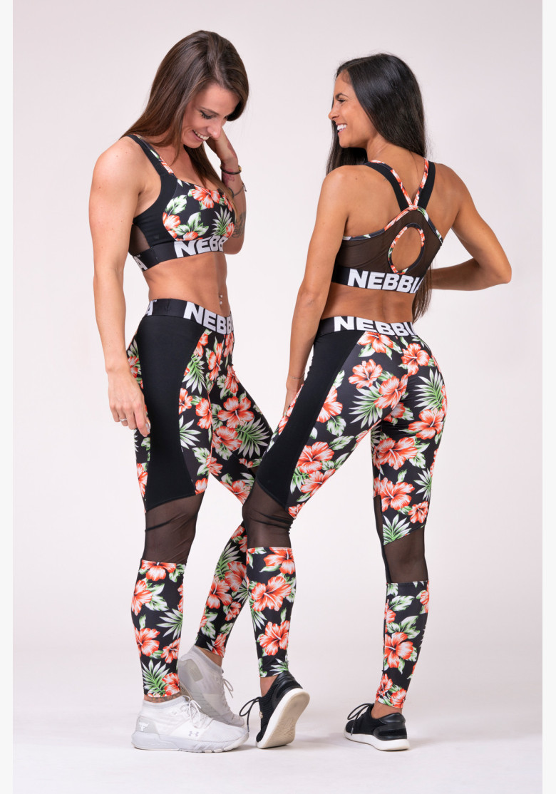 NEBBIA ALOHA BABE leggings black NEBBIA ALOHA BABE leggings black