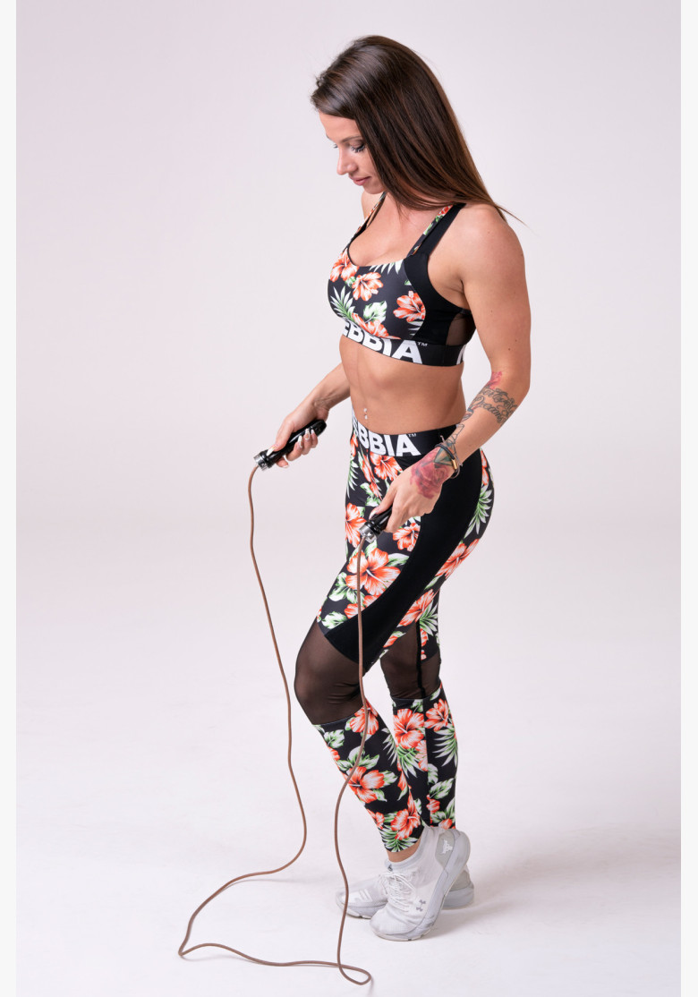 NEBBIA ALOHA BABE leggings black NEBBIA ALOHA BABE leggings black