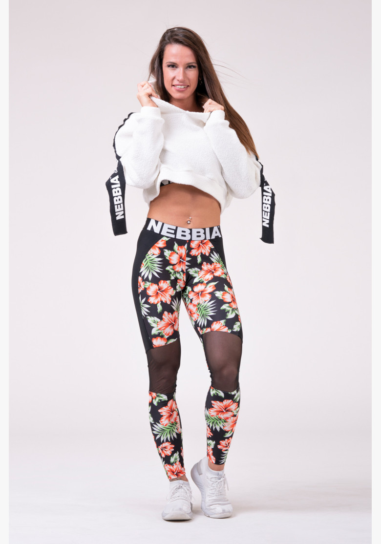NEBBIA ALOHA BABE leggings black NEBBIA ALOHA BABE leggings black