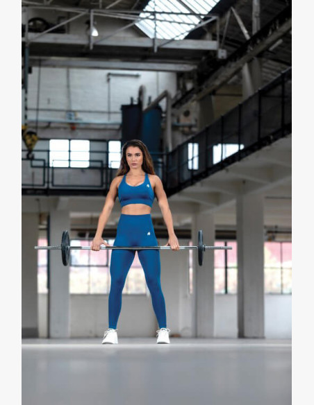 Gorilla Wear Hilton Seamless Blue Leggings